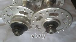 Sr front and rear high flange hubs old school bmx #7
