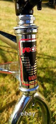 Stunning 1985 Vector Victory III 20 frameset and bars Old School BMX