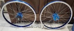 Stunning Araya 7x 20x1.75 Wheelset, Raleigh HF Hubs Old School MK1 Pro Burner