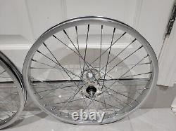 Stunning Araya 7x with Shimano High Flange Hubs 20x1.75 Old School BMX