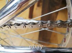 Stunning chrome GT Pro Old School BMX 1985. Original chrome