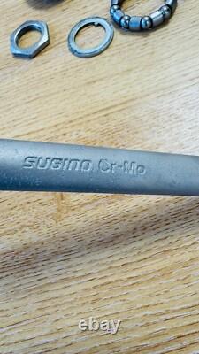 Sugino 175 One Piece Crank Original Old School BMX Raleigh Burner