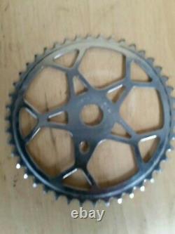 Sugino snowflake chainring chainwheel 44t old school bmx chain ring chain #2