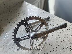 Sugino super maxy Vintage Old School Bmx 3 Piece Crankset Complete