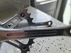 Sugino super maxy Vintage Old School Bmx 3 Piece Crankset Complete