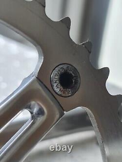 Sugino super maxy Vintage Old School Bmx 3 Piece Crankset Complete