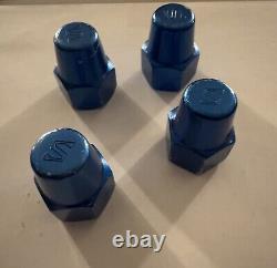 Suntour Wheel Nuts (blue) Old School BMX