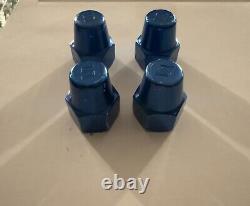 Suntour Wheel Nuts (blue) Old School BMX