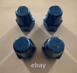 Suntour Wheel Nuts (blue) Old School BMX