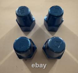 Suntour Wheel Nuts (blue) Old School BMX