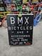 Super Cool Rare Old School Bmx Shop Advertising A Board Sign Find Another