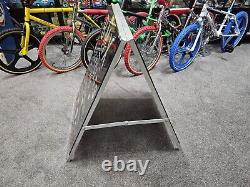 Super Cool Rare Old School Bmx Shop Advertising A Board Sign Find Another