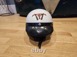 Super Cool Rare Vintage Mt Racing Casco Bmx 1980 Old School Bmx Race Helmet
