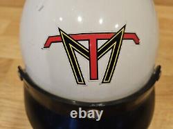 Super Cool Rare Vintage Mt Racing Casco Bmx 1980 Old School Bmx Race Helmet