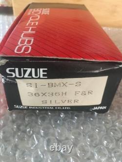 Suzue 36h Sealed Hubs Silver Nos Old School BMX