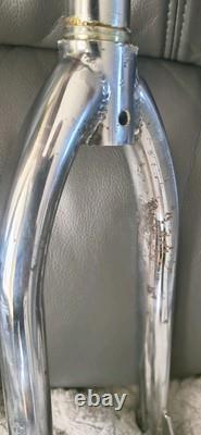 Tange Aero Pro Replica Chromoly Chrome Old School BMX Bike Cycle Forks Uncut