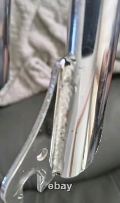 Tange Aero Pro Replica Chromoly Chrome Old School BMX Bike Cycle Forks Uncut