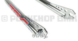 Tange TRX 1 threaded old school BMX chromoly oval fork for 20 wheel CHROME