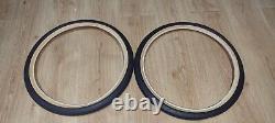 Tioga Comp St Tyres Old School Bmx Rare Black