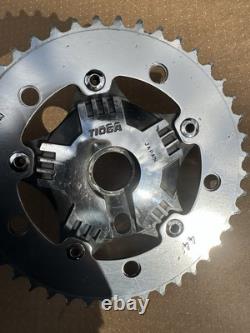 Tioga FC-1 black with Asco chain ring and bolts old school bmx rare