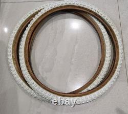 Tioga Mitsuboshi Comp III Tyres In White 20x1.75 Old School BMX