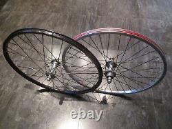 UKAI BMX WHEELS OLD SCHOOL BMX 20x1 3/8 SKINNY WHEELS SUZUE HUBS VINTAGE BMX 80s