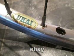 UKAI BMX WHEELS OLD SCHOOL BMX 20x1 3/8 SKINNY WHEELS SUZUE HUBS VINTAGE BMX 80s