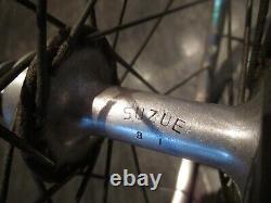 UKAI BMX WHEELS OLD SCHOOL BMX 20x1 3/8 SKINNY WHEELS SUZUE HUBS VINTAGE BMX 80s