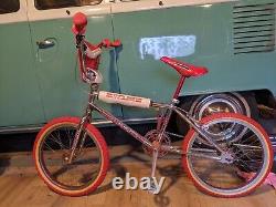 Ukai speedline bmx wheels old school red
