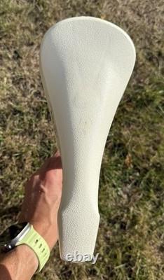 Uni Pro 14 White Old School BMX Seat And Post Mint Condition