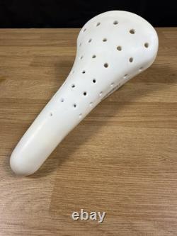 Vintage BMX Kashimax RS FS Seat White Old School BMX