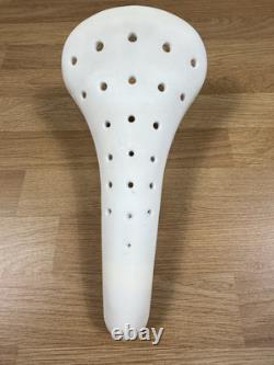 Vintage BMX Kashimax RS FS Seat White Old School BMX