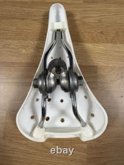 Vintage BMX Kashimax RS FS Seat White Old School BMX