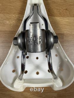 Vintage BMX Kashimax RS FS Seat White Old School BMX
