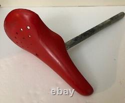 Vintage Elina BMX Seat 1981 Red Old School Saddle 7387 Japan