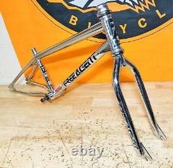 Vintage Free Agent Mini Fame & Fork Set withextras, Old Mid School BMX