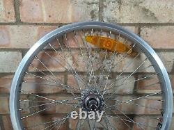 Vintage GT Performer BMX 20 Old Mid School 48 Spoke Wheels