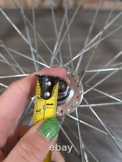Vintage GT Performer BMX 20 Old Mid School 48 Spoke Wheels