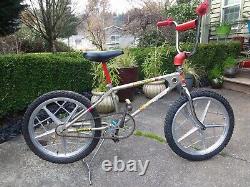 Vintage Old School 1978 Bmx Mongoose Motomag Survivor Tange dg webco cyc