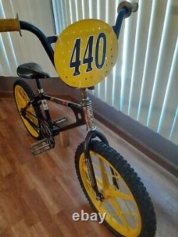 Vtg Old School 1981 Mongoose Motomag BMX Race 20 Bike, 80's Original Survivor