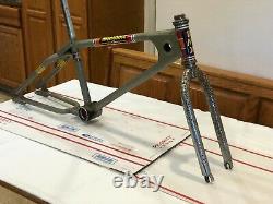 Vtg Old School 70's Mongoose BMX Racing Team Frame & Tange TX 500 BMX Fork Kit