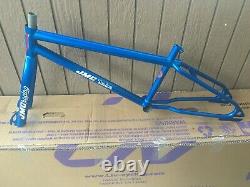 Vtg Old School Bmx 1983 JMC Shadow Frame & Fork Candy Blue