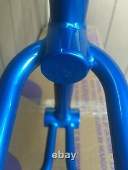 Vtg Old School Bmx 1983 JMC Shadow Frame & Fork Candy Blue