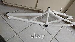 White Profile X-File BMX Chromoly Old Mid-school Racing Bicycle Bike Frame