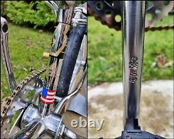 1988 Skyway Street Beat Rep Chrome Old School Bmx Bike USA MID Skool Freestyler