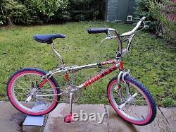 1988 Skyway Street Beat Rep Chrome Old School Bmx Bike USA Stunt Retro Vintage