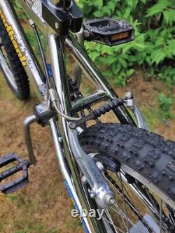 1997 DIAMONDBACK IGNITOR USA 100% Vélo BMX Old School en chrome Mid PRO Original