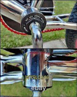 1998 Powerlite Havoc 100% Chrome Bmx Old School Bike Haro Gt Skyway Retro Rare