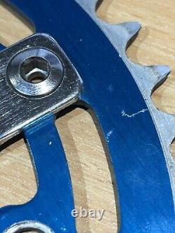 Ancien BMX COMBO Takagi MX Spider / TUF NECK 44T Plateau Bleu & BOLTS
