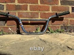 Anciens guidons BMX GT Gen1 avec poignées Ame Unitron authentiques des années 80 survivant